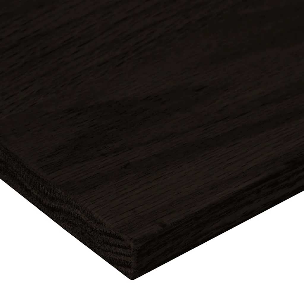 Lépcsőfokok 12 db barna-fekete 110x25x2 cm tömör fa tölgyfa 9