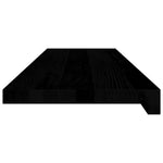 Lépcsőfokok 20 db barna-fekete 90x30x2 cm tömör fa tölgyfa 6