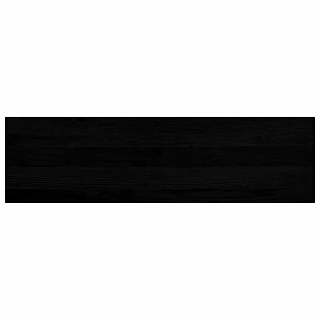 Lépcsőfokok 2 db barna-fekete 90x25x2 cm tömör fa tölgyfa 4