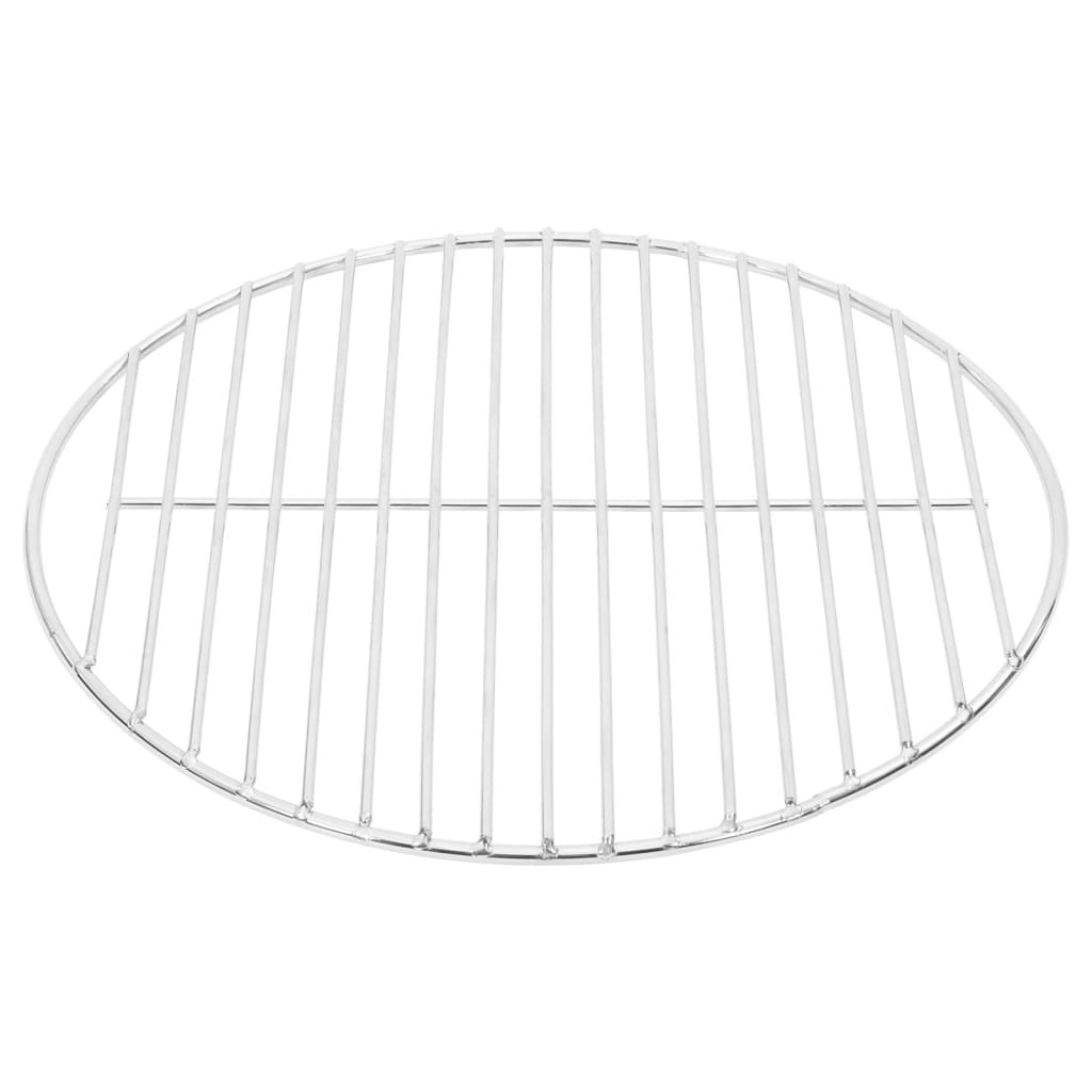 Kerek 304 rozsdamentes acél BBQ grillrács Ø34,5 cm 2