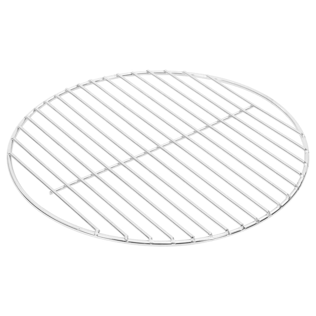 Kerek 304 rozsdamentes acél BBQ grillrács Ø34,5 cm 3