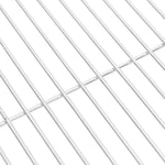 Kerek 304 rozsdamentes acél BBQ grillrács Ø34,5 cm 5