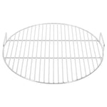 Kerek 304 rozsdamentes acél BBQ grillrács fogantyúval Ø44,5 cm 2