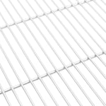 Kerek 304 rozsdamentes acél BBQ grillrács fogantyúval Ø44,5 cm 5