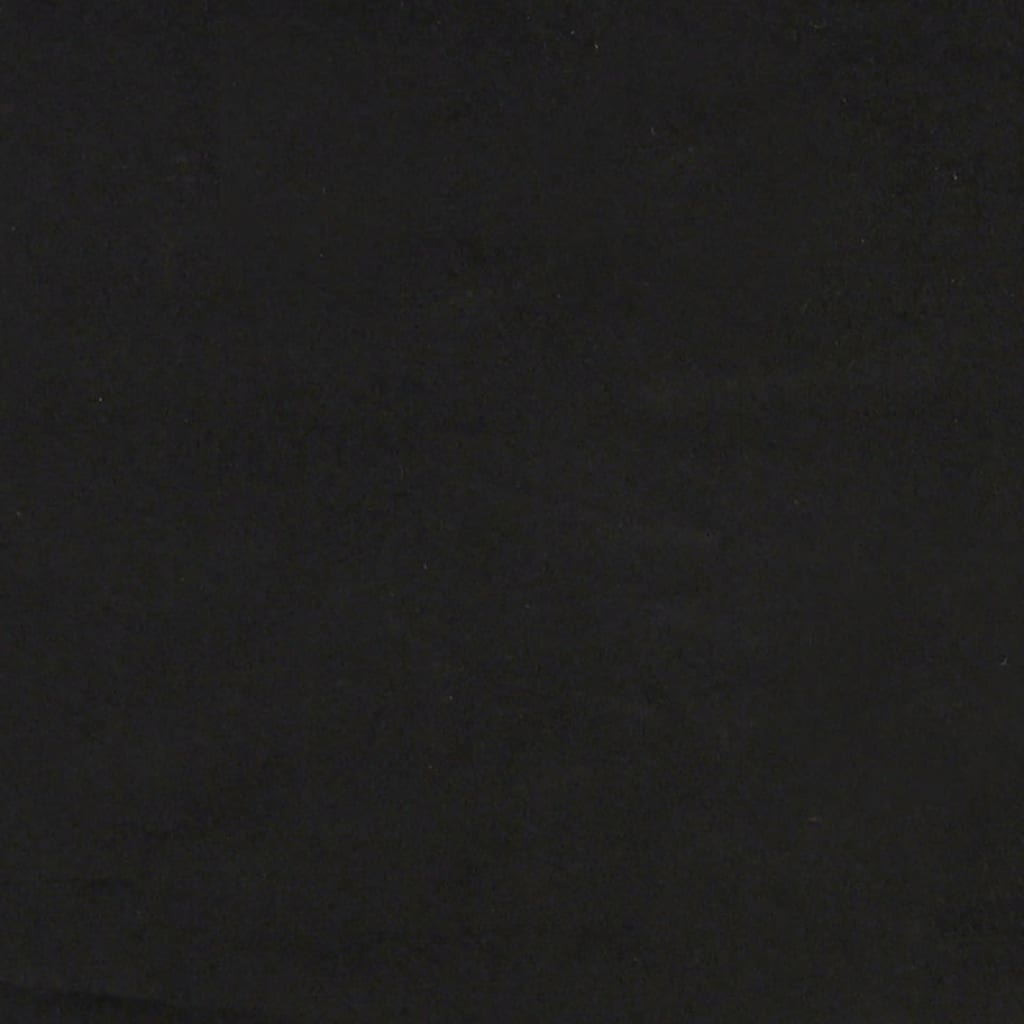 Fekete bársony rugós ágy matraccal 160x200 cm 17