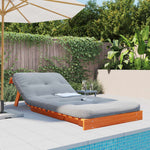 Viaszbarna tömör fenyőfa futon kanapéágy matraccal 90x206x11 cm 3