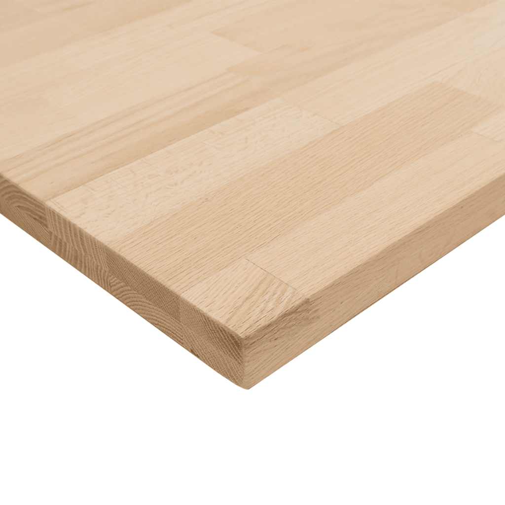 Konyhai munkalap 80x63,5x4 cm tömör fa tölgyfa téglalap alakú 10