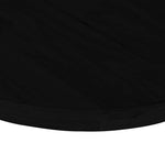 Sötétbarna tömör akácfa ovális alakú asztallap 140 x 60 x 4 cm 8