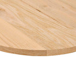 Tömör akácfa ovális alakú asztallap 100 x 50 x 2 cm 8