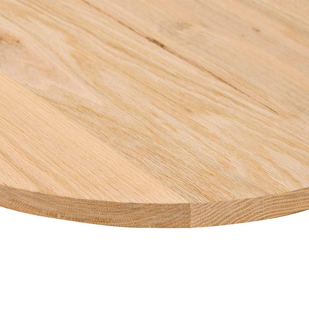 Tömör akácfa ovális alakú asztallap 100 x 50 x 2 cm 8