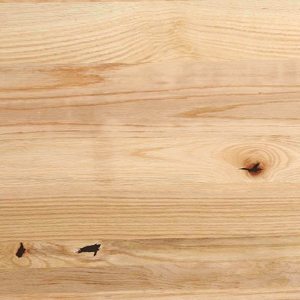 Tömör akácfa ovális alakú asztallap 100 x 50 x 2 cm 9