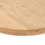 Tömör akácfa ovális alakú asztallap 100 x 50 x 4 cm 8