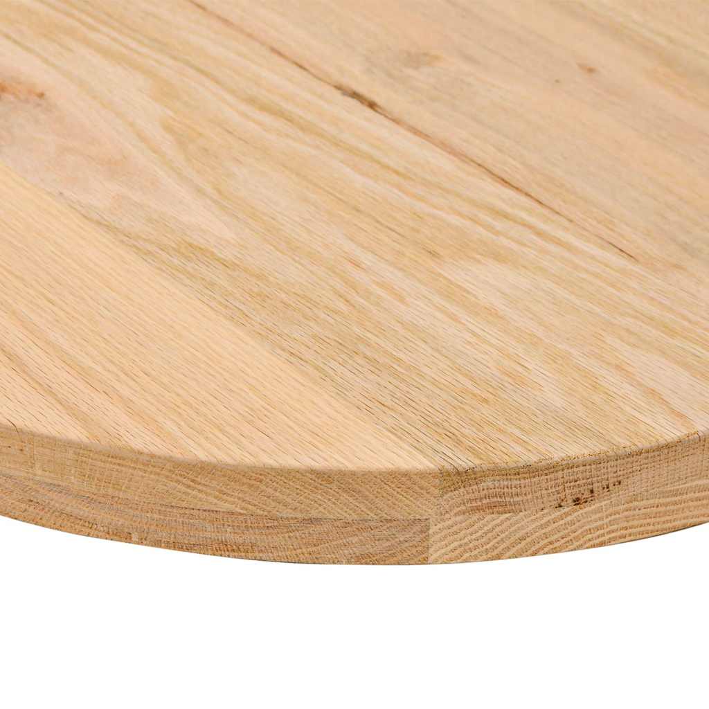 Tömör akácfa ovális alakú asztallap 100 x 50 x 4 cm 8