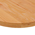 Világosbarna tömör akácfa ovális alakú asztallap 100x50x4 cm 8