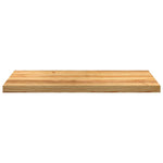Ablakpárkányok 2 db világosbarna 90x40x2 cm tömör fa tölgyfa 4