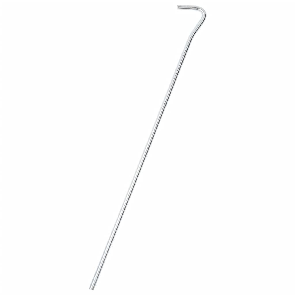 50 db horganyzott acél sátorcövek 30 cm Ø7 mm 2