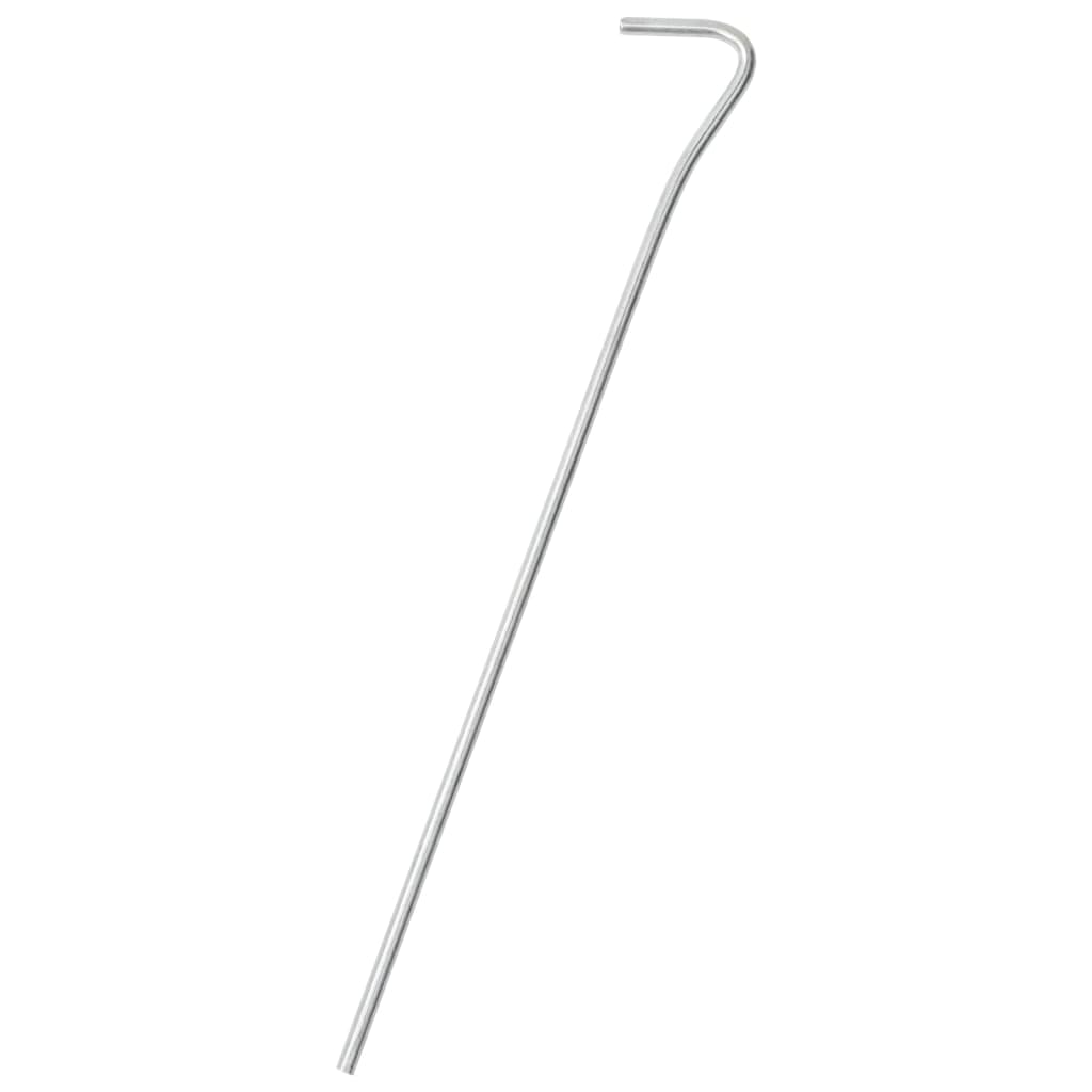 50 db horganyzott acél sátorcövek 23 cm Ø4 mm 2