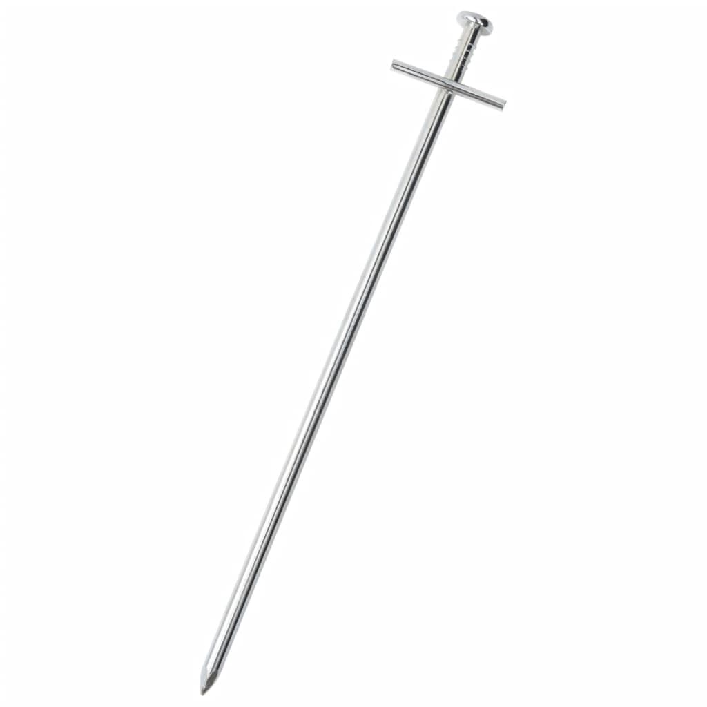 24 db horganyzott acél sátorcövek 23 cm Ø6 mm 2