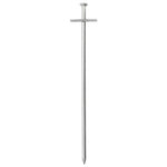 24 db horganyzott acél sátorcövek 23 cm Ø6 mm 3