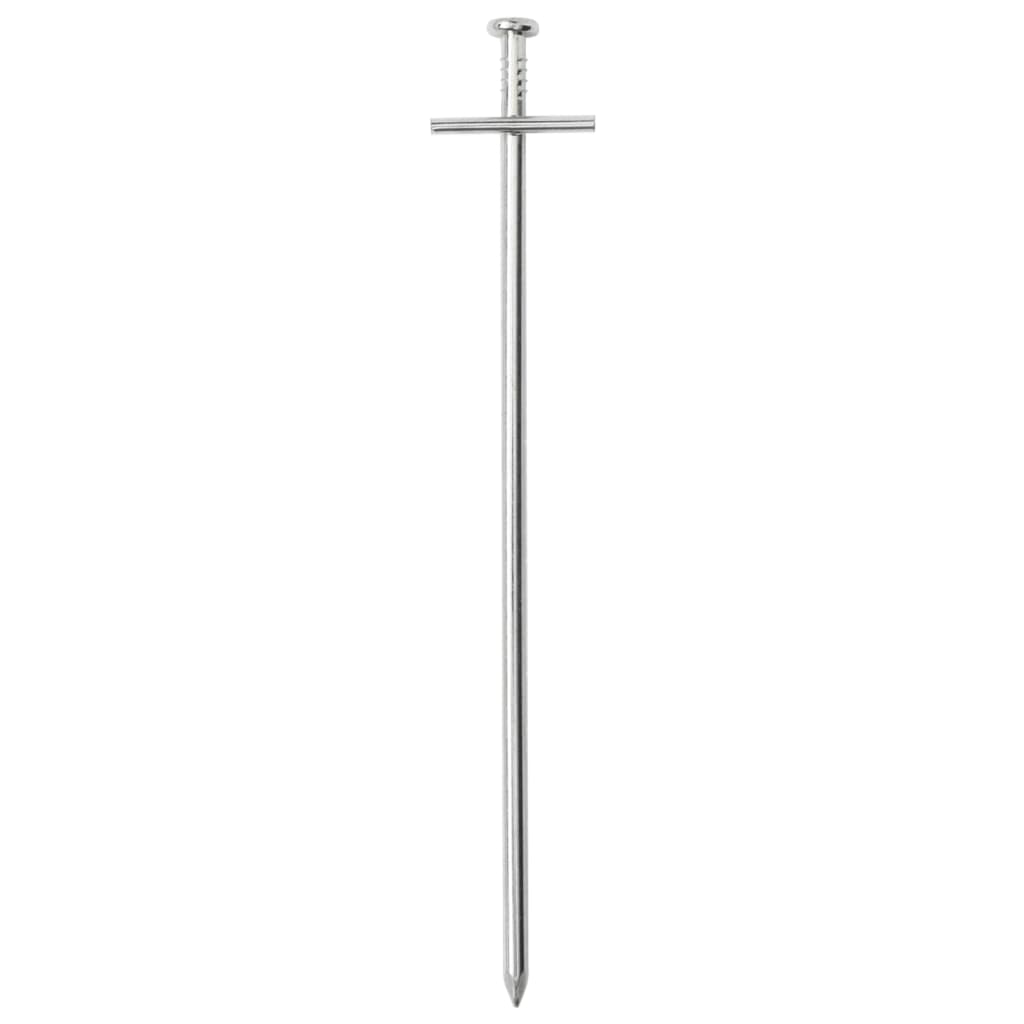 24 db horganyzott acél sátorcövek 23 cm Ø6 mm 3