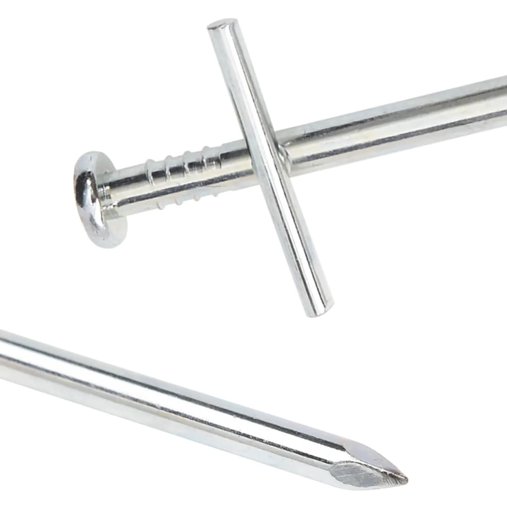 24 db horganyzott acél sátorcövek 23 cm Ø6 mm 4