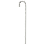 12 db horganyzott acél sátorszeg 37 cm Ø10 mm 3