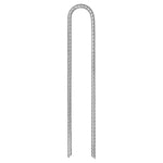 6 db U-alakú horganyzott acél sátorszeg 30 cm Ø8,5 mm 2