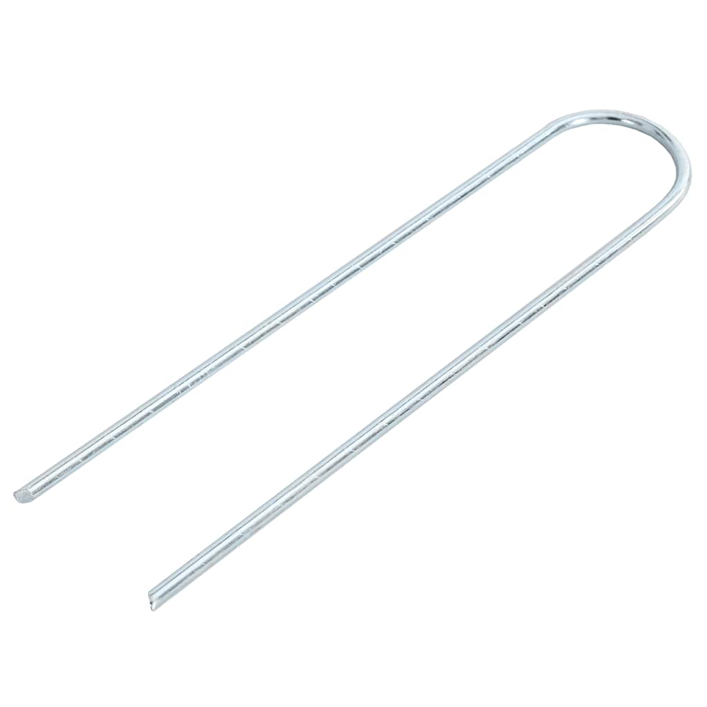 50 db U-alakú horganyzott acél földcövek 20 x 3,5 cm 3