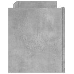 Betonszürke szerelt fa TV-szekrény 80 x 35 x 40 cm 5