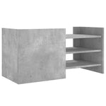 Betonszürke szerelt fa TV-szekrény 80 x 35 x 40 cm 6