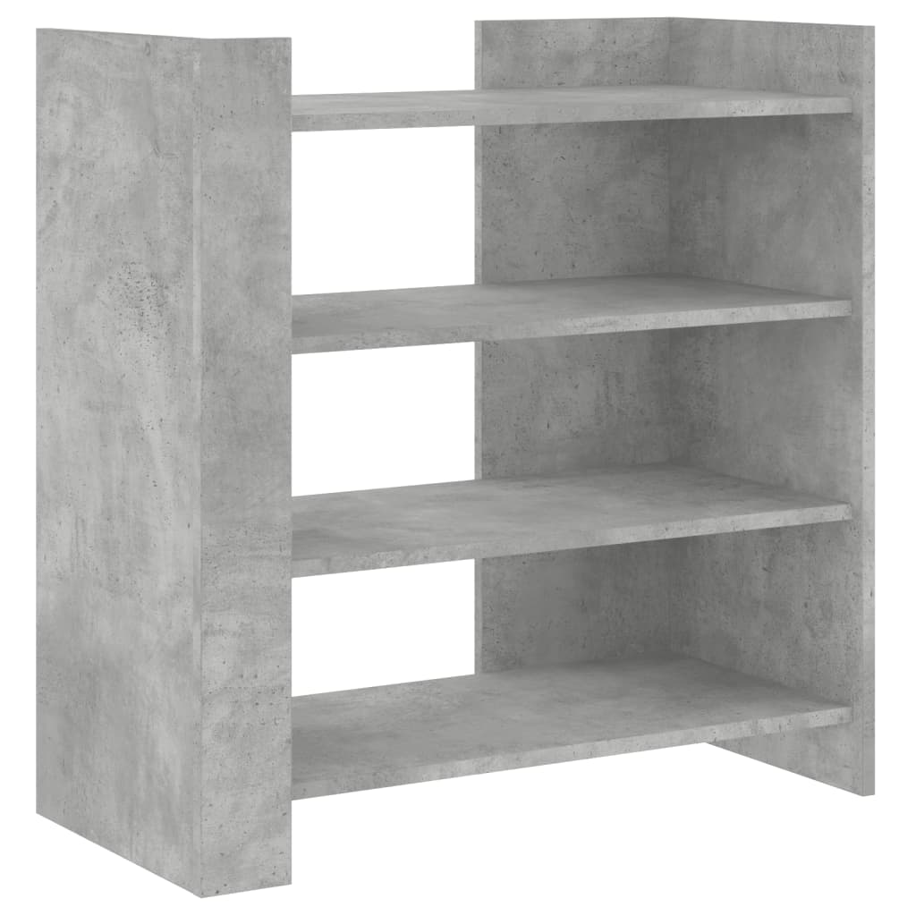 Betonszürke szerelt fa tálalószekrény 73,5 x 35 x 75 cm 2