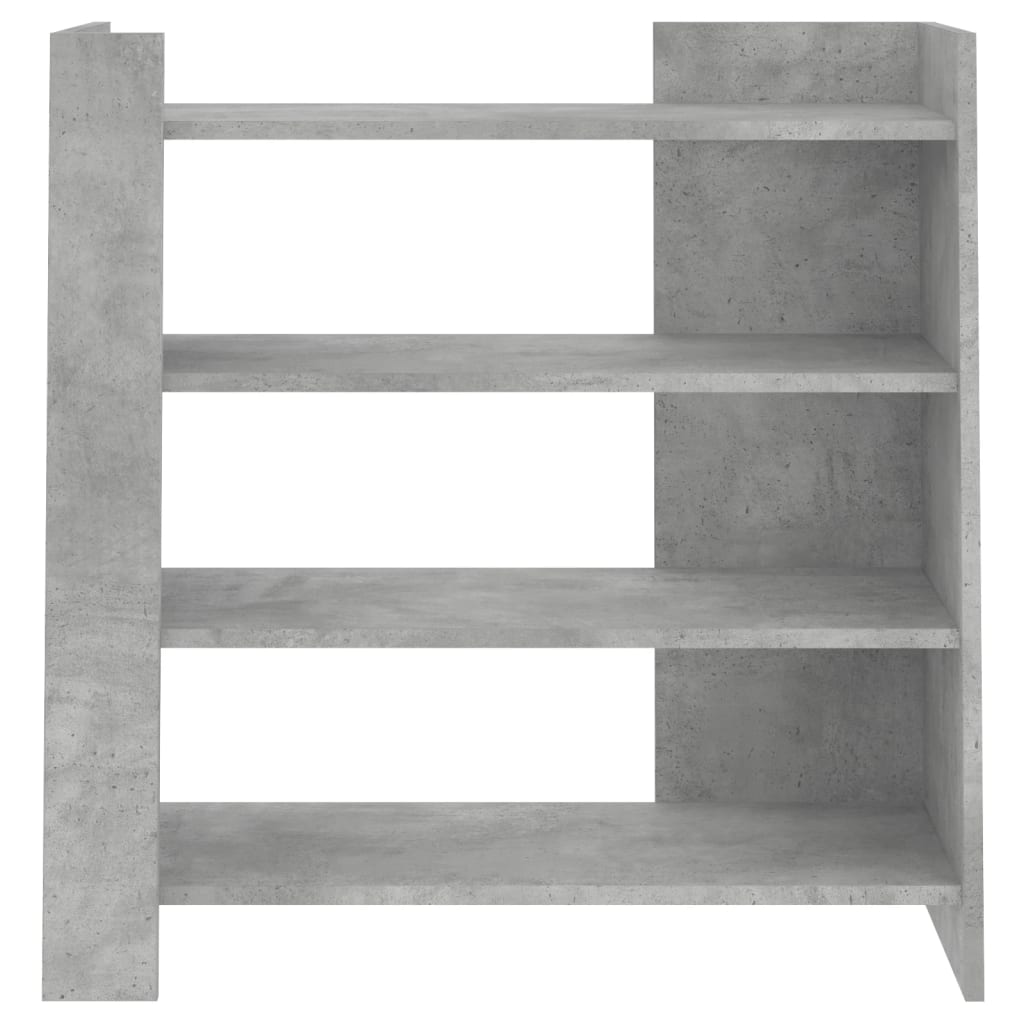 Betonszürke szerelt fa tálalószekrény 73,5 x 35 x 75 cm 4