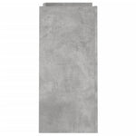 Betonszürke szerelt fa tálalószekrény 73,5 x 35 x 75 cm 5