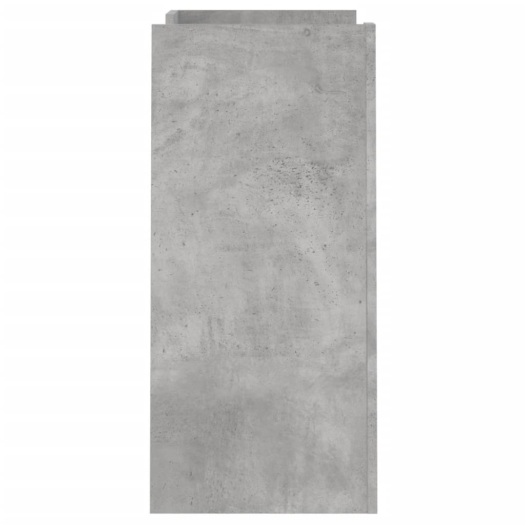 Betonszürke szerelt fa tálalószekrény 73,5 x 35 x 75 cm 5