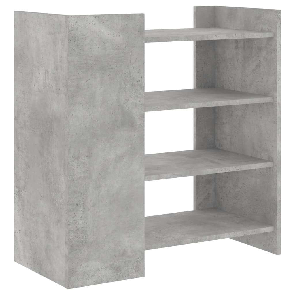 Betonszürke szerelt fa tálalószekrény 73,5 x 35 x 75 cm 6