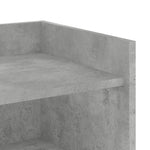 Betonszürke szerelt fa tálalószekrény 73,5 x 35 x 75 cm 8