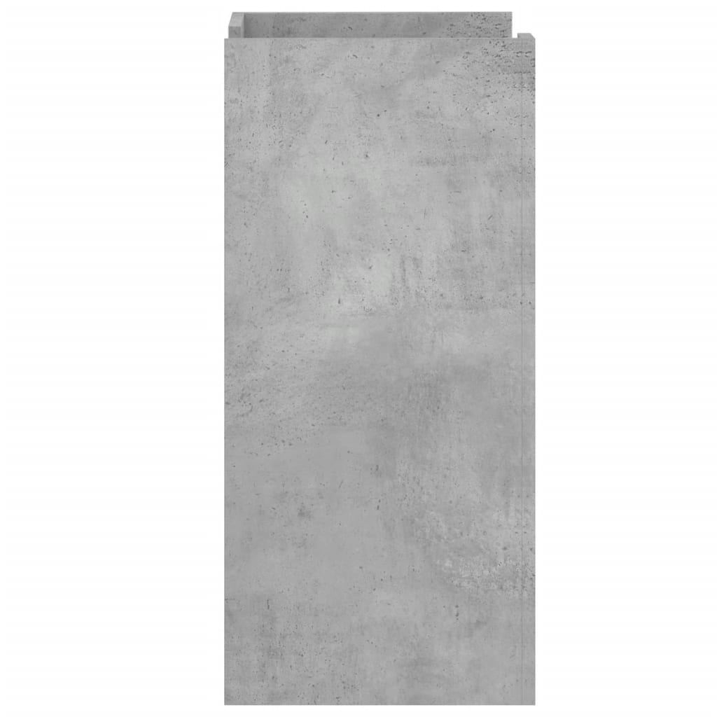 Betonszürke szerelt fa tálalószekrény 45 x 35 x 75 cm 5