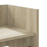 Sonoma tölgy színű szerelt fa fali polc 100 x 35 x 30,5 cm 7