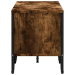 Füstös tölgy színű szerelt fa TV-szekrény 122 x 34 x 41 cm 5