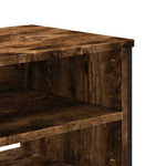 Füstös tölgy színű szerelt fa TV-szekrény 122 x 34 x 41 cm 7