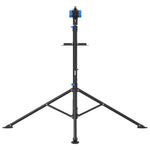 Kék acél összecsukható kerékpárjavító állvány 108-188 cm 4