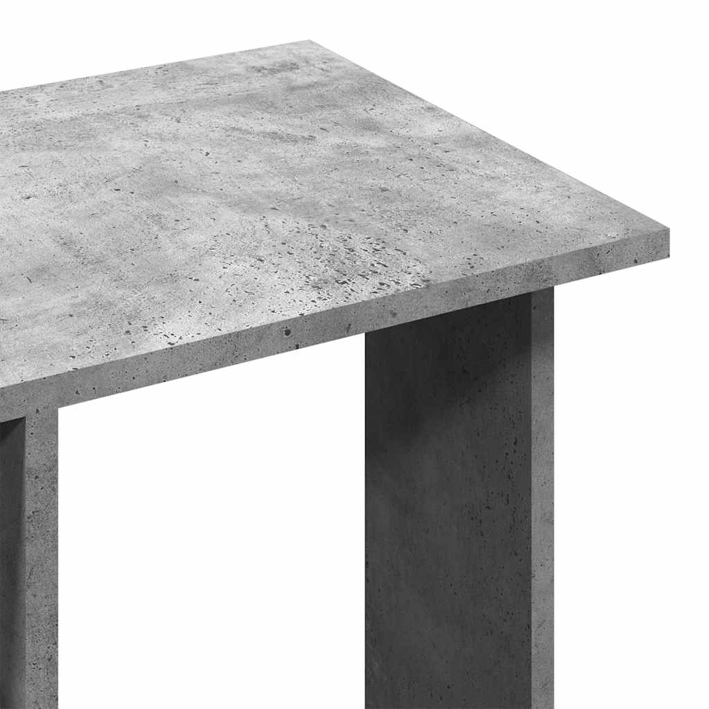 Betonszürke szerelt fa ruhásszekrény kerékkel 102 x 38 x 110 cm 8