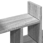 Szürke sonoma szerelt fa asztali szervező 34,5x15,5x35,5 cm 8