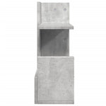 Betonszürke szerelt fa asztali szervező 49 x 20 x 52,5 cm 5