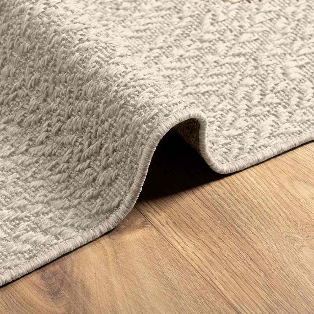 ZIZUR krém juta hatású beltéri és kültéri szőnyeg 80x200 cm 6
