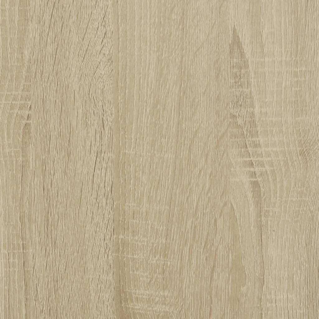 Sonoma tölgy színű szerelt fa és fém TV-szekrény 100x34,5x40 cm 9