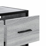 Szürke sonoma színű szerelt fa TV-szekrény 60 x 31 x 39,5 cm 8