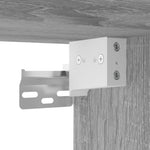 Szürke sonoma színű szerelt fa TV-szekrény 60 x 31 x 39,5 cm 9