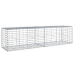 Horganyzott vas gabion kosár fedéllel 200 x 50 x 50 cm 2