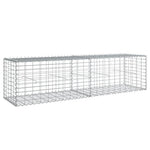 Horganyzott vas gabion kosár fedéllel 200 x 50 x 50 cm 5